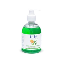 Jabon Líquido para Manos Sri Sri Tattva Aloe, Neem, y Extracto de Naranja x 300 ml