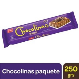 Galletitas Sabor Chocolate Chocolinas Bagley 250 gr