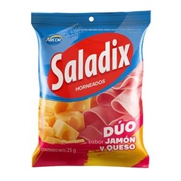 Saladix Duo Jamon y Queso Arcor 25 gr