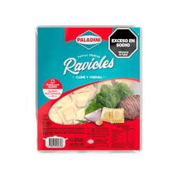 Ravioles Carne y Verdura Paladini 500 gr