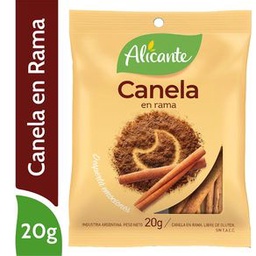 Canela en Rama Naturalidad Intacta Alicante 20 gr