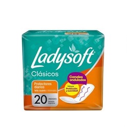 Protectores Diarios Clasicos Ladysoft 20 un