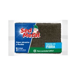 Fibra Esponja Sed Metal 1 un