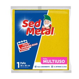 Pano Multiuso Suave Envase Sed Metal 1 un