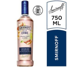 Vodka Bitter Citric Smirnoff 700 cc