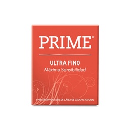 Preservativos Ultrafino Prime 3 un