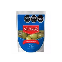 Aceitunas Verdes Doy Pack Don Nica 90 gr