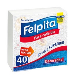 Servilletas Decoradas Felita 40 un