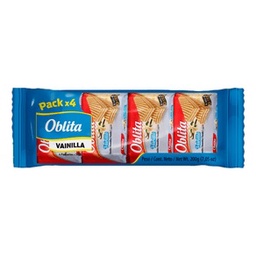 Obleas Vainilla Oblita Pack 4 un