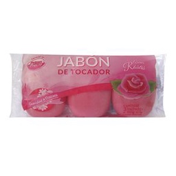 Jabon Tocador Rosas Primer Precio 3 un