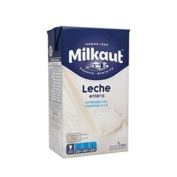 Leche Entera Uat Milkaut 1 lt