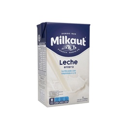 Leche Entera Milkaut Flexicap 1 lt