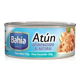 Atun Desmenuzado Al Natural Bahia 170 gr