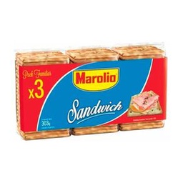 Galletas Sandwich Marolio 303 gr