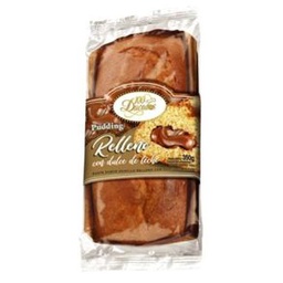 Budin de Vainilla Relleno de Dulce de Leche 100 Ducados 300 gr