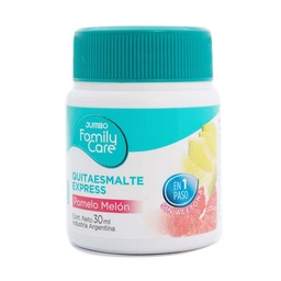 Quitaesmalte Jumbo Family Care Pomelo 30 ml