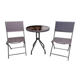 Set Bistro Rattan Romantic Outzen