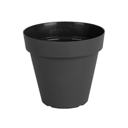 Maceta Plast Capri Outzen 20cm Antracita