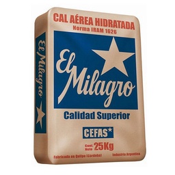 Cal Aerea El Milagro 25kg.