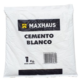 Cemento Blanco x1 kg. Maxhaus