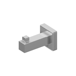Percha Simple Cromo Cuadratto