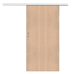 Puerta Corrediza Proteus Roble Natural Tablero Melamínico 18 mm 90x200