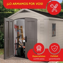 Inst. Armado Deposito Jardin -E146-