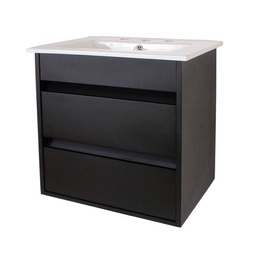 Vanitory con Mesada Natura 60 cm 3 Agujeros