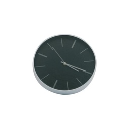 Reloj Plastico Blanco-madera.