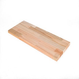 Estante de Madera de Eucalipto Natural Ubajay 2X30x76.5 cm (7H)