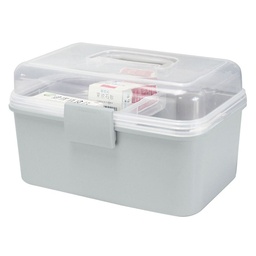 Caja Plastica con Bandeja Tapa Transp Tt