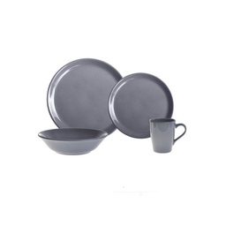 Set 16Pz Hitit Turquia Gris Ceramica