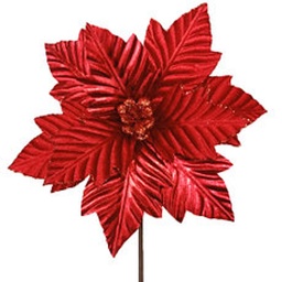 Flor Navideña Ponsettia Rojo  Cotidiana