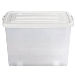 Caja Pl 100l C-rued Trans T-color Bco T