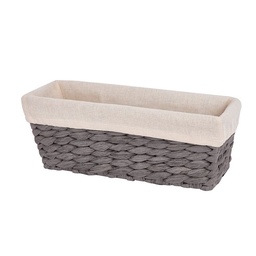 Canasto Organizador Rectangular Gris