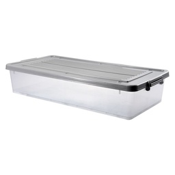 Caja Plast 34lt B-cama Tran T-color Gri