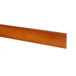 Zócalo Mdf Recto 12x62 cm Cedro