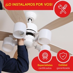 Inst. Ventilador de Techo -E127-