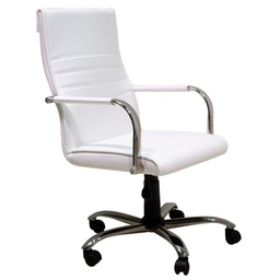 Sillon Ejecutivo 3300 Dakot 45X50x112 cm Blanco