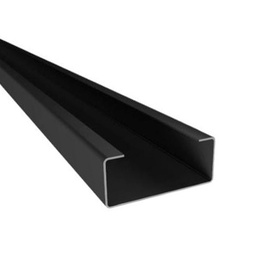 Perfil C 100X40x15x2.00mmx6m Negro Cortado Ternium