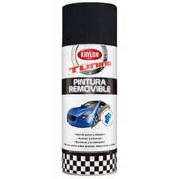 Aerosol Removible Mate Negro Metalico 311Grs