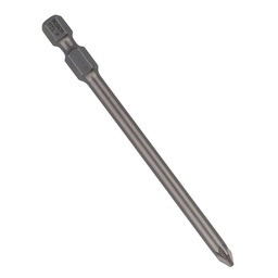 Punta para Atornillar Bosch Gris Pozidriv Pz1, 89 mm Exra Hard, 3 Unidades