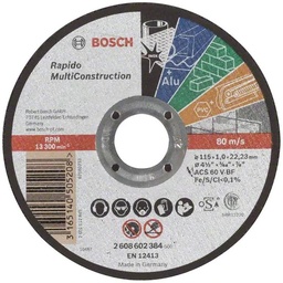 Disco de Corte Bosch Multiconstruction 115X10mm