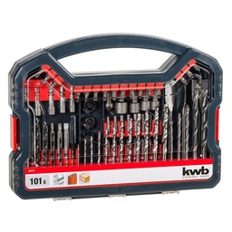 Set de Brocas Puntas Dados 101Pzas Kwb