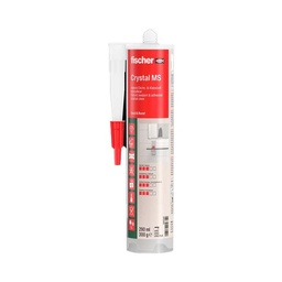 Sellador Adhesivo Ms Ultra Cristal 290ml