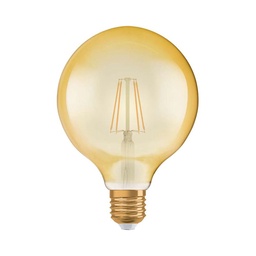 Led Filament Globe Ambar 7.5W 725Lm Dim Cal E27