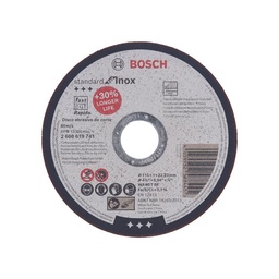 Disco de Corte Standard For Inox 115x1 mm Bosch