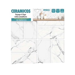 Ceramico Carrara Blanco 25cm x 25cm