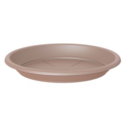 Plato Plástico 15 cm Taupe Capri Outzen