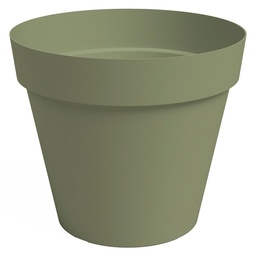 Maceta Plástico Capri Eucaliptus 18 cm Outzen